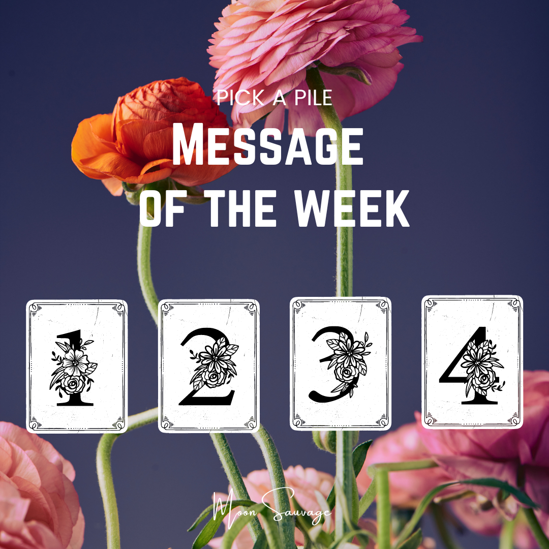 Your message for the week. Insights from the Tarot cards.