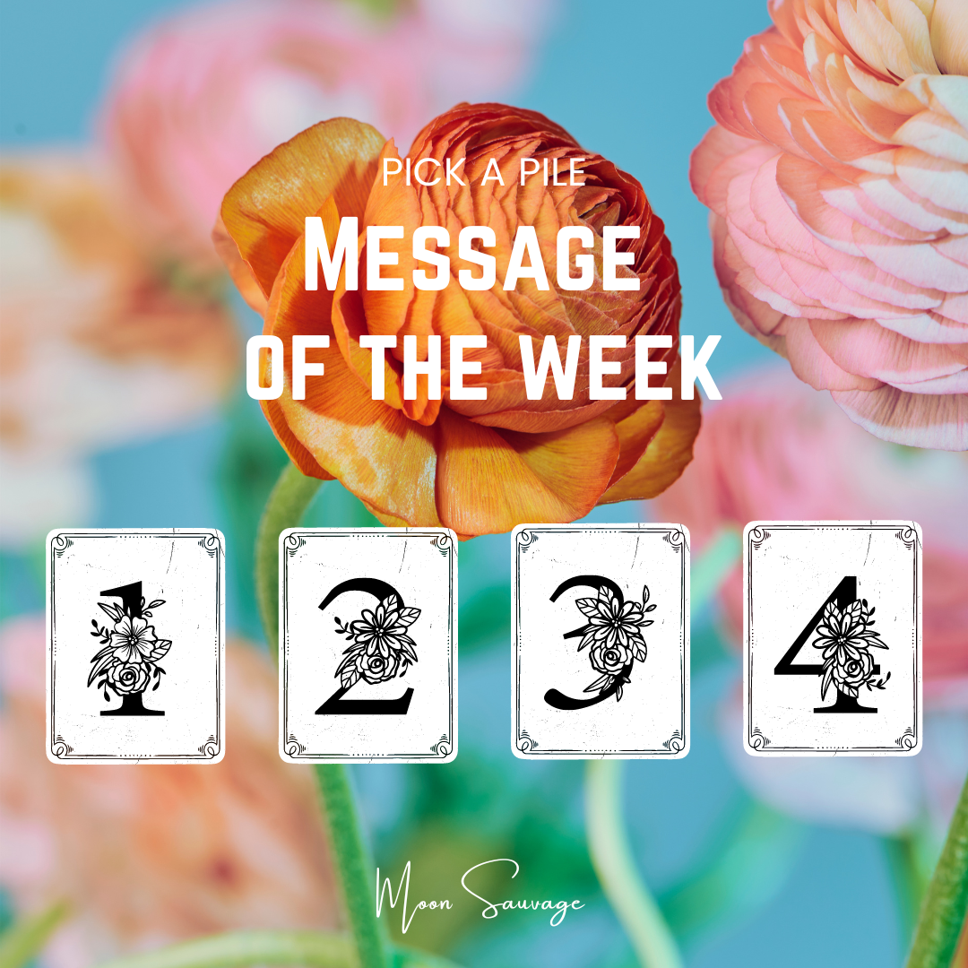 Your message for the week. Insights from the Tarot cards.