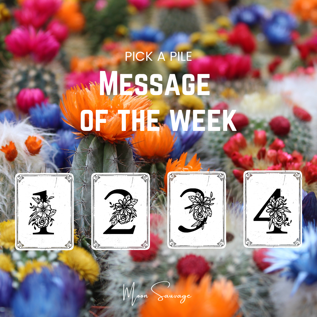 Your message for the week. Insights from the Tarot cards.