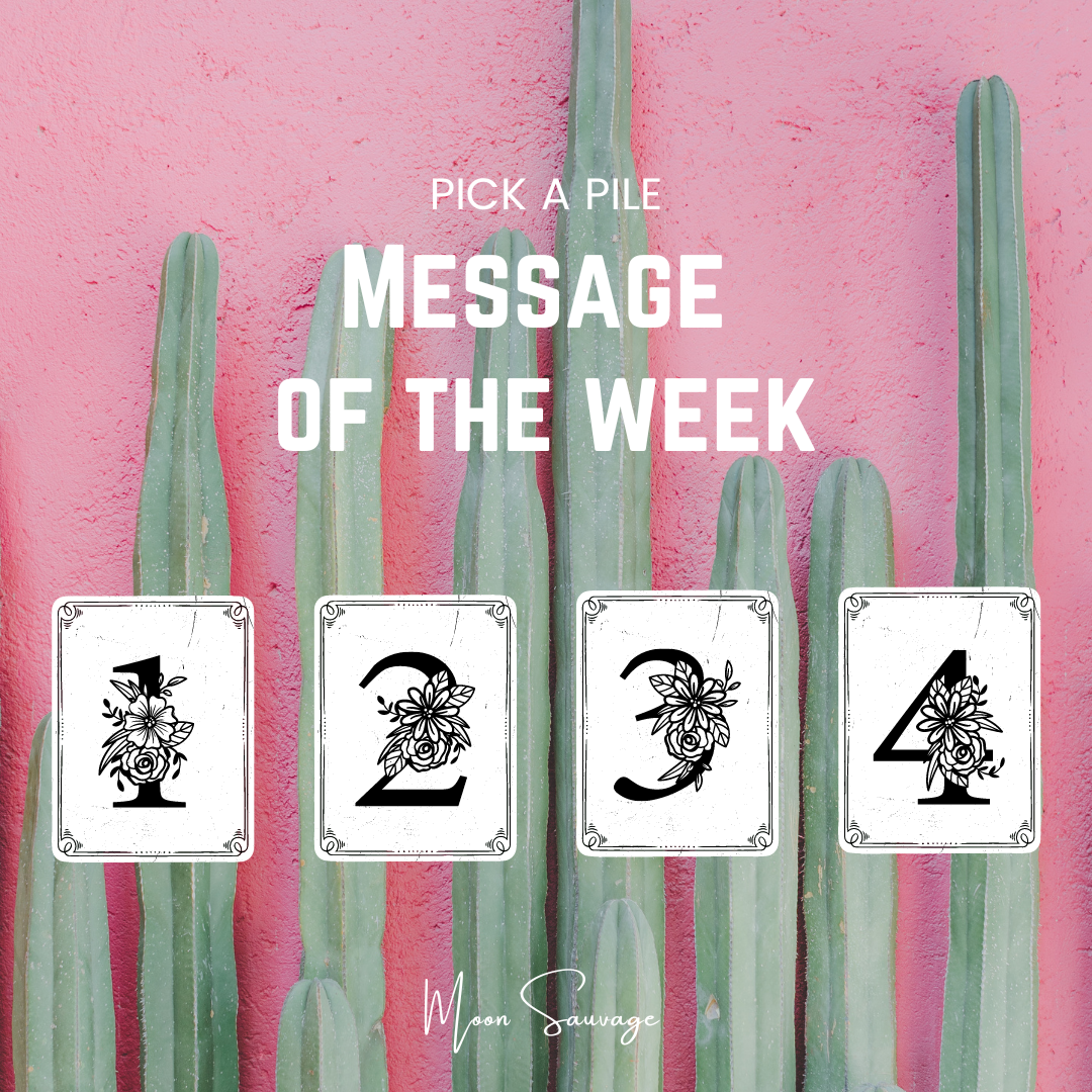Your message for the week. Insights from the Tarot cards.