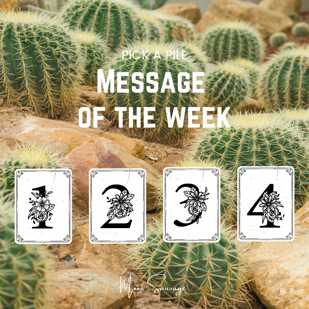 Your message for the week. Insights from the Tarot cards.