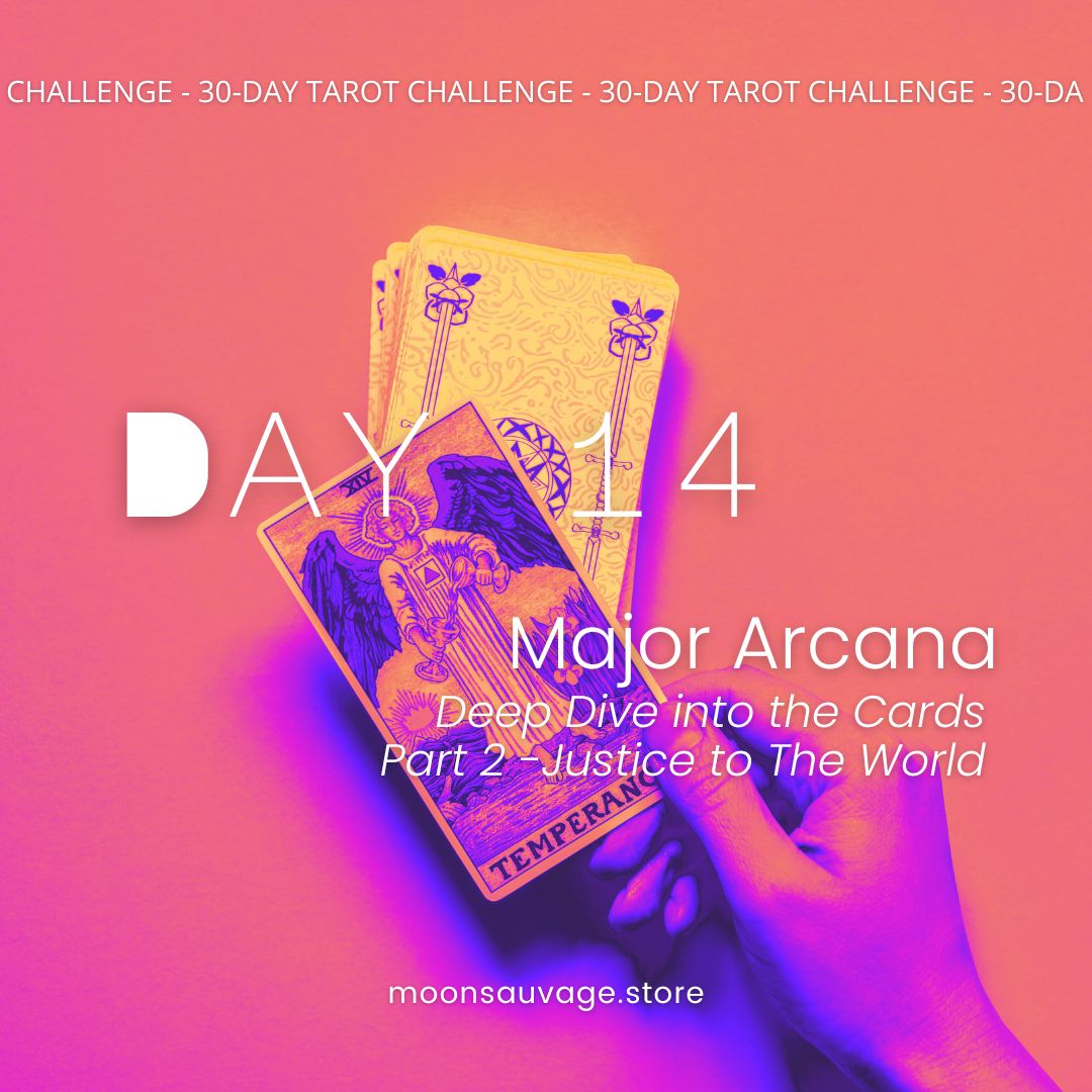 30-Day Tarot Challenge: Day 14 – Deep Dive into Major Arcana (Part 2)