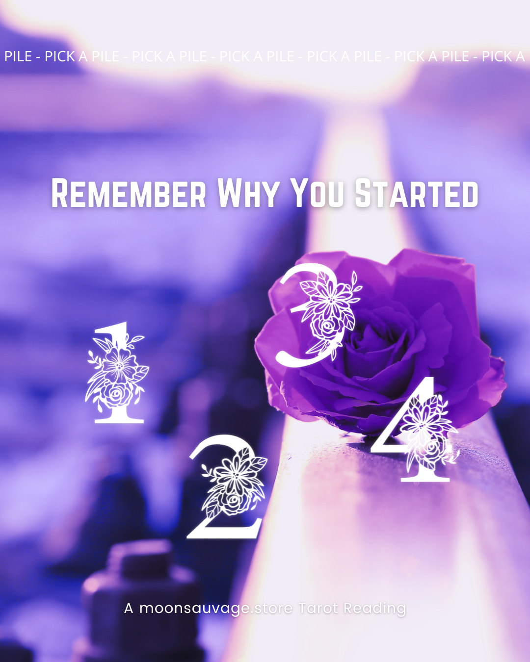 Remember why you started!